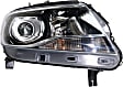 Driver and Passenger Side Projector Halogen Headlight, With bulb(s), OE Replacement, CAPA Certified