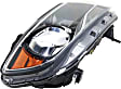 Driver and Passenger Side Projector Halogen Headlight, With bulb(s), OE Replacement, CAPA Certified