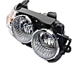 Driver and Passenger Side Halogen Headlight, With bulb(s), OE Replacement, CAPA Certified