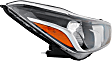 2016-2022 Chevrolet Spark - Driver and Passenger Side Halogen Headlight, With bulb(s), OE Replacement