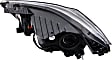 2016-2022 Chevrolet Spark - Driver and Passenger Side Halogen Headlight, With bulb(s), OE Replacement
