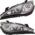 2017 Chrysler Pacifica - Driver and Passenger Side Halogen Headlight, With bulb(s), OE Replacement