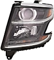 Driver and Passenger Side Headlights, with Bulbs, Halogen, For Models without RST Package and Intelligent High Beams