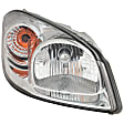Driver and Passenger Side Halogen Headlight, With bulb(s), OE Replacement, CAPA Certified