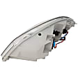 Driver and Passenger Side Halogen Headlight, With bulb(s), OE Replacement, CAPA Certified