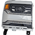 Driver and Passenger Side Headlights, with Bulbs, LED, OE comparable, CAPA Certified