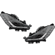 Driver and Passenger Side Headlights, with Bulbs, HID/Xenon, with HID Bulbs and ballast
