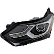 Driver and Passenger Side HID/Xenon Headlight, With bulb(s), OE Comparable Finish, CAPA Certified