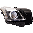 Driver and Passenger Side Headlight, with Bulb, Halogen, Projector Style, Base Model, Sedan, Does Not Fit HID and V models, Base Model, Sedan, 4Cyl, 2L Eng.