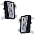 Front, Driver and Passenger Side Turn Signal Light, With bulb(s),, CAPA Certified