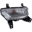 Front, Driver and Passenger Side Turn Signal Light, With bulb(s)