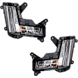 2020 Cadillac Escalade - Front, Driver and Passenger Side Turn Signal Light, With bulb(s), CAPA Certified