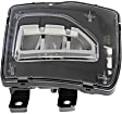 Front, Driver and Passenger Side Fog Lights, With Bulb(s), LED