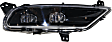Front, Driver and Passenger Side LED Fog Light, With bulb(s)