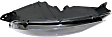 Front, Driver and Passenger Side LED Fog Light, With bulb(s)