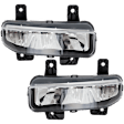 2020-2025 Ram 2500 - Front, Driver and Passenger Side LED Fog Light, With bulb(s)