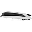 Fog Light Cover - Front, Driver and Passenger Side, Black
