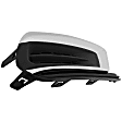 Fog Light Cover - Front, Driver and Passenger Side, Black