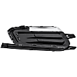 Fog Light Cover - Front, Driver and Passenger Side, Black