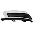 Fog Light Cover - Front, Driver and Passenger Side, Black