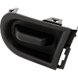 Front, Driver and Passenger Side Fog Light Covers, Textured Black