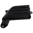 Fog Light Cover - Front, Driver and Passenger Side, Textured Black