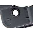 Front, Driver and Passenger Side Fog Light Trims, Textured Black