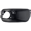 Front, Driver and Passenger Side Fog Light Trims, Textured Black