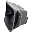 Front, Driver and Passenger Side Fog Light Trims, Textured Black