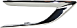 Front, Driver and Passenger Side Fog Light Trims, Chrome, For Models Without RS Package