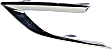 Front, Driver and Passenger Side Fog Light Trims, Chrome, For Models Without RS Package