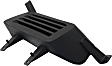 Fog Light Cover - Front, Driver and Passenger Side, Black