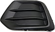 2018 Chevrolet Trax - Front, Driver and Passenger Side Fog Light Cover, Textured Black