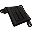 Front, Driver and Passenger Side Fog Light Cover, Textured Black