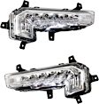 2017 Chevrolet Malibu - Driver and Passenger Side Driving Light, With bulb(s)