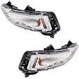 2020 Chevrolet Malibu - Driver and Passenger Side Driving Light, With bulb(s), CAPA Certified