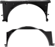 Upper and Lower Fan Shroud Fits Radiator Fan, 6.6L, 8Cyl