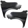 Front, Driver and Passenger Side Fender, CAPA CERTIFIED