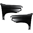 Front, Driver and Passenger Side Fenders