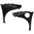 Front, Driver and Passenger Side Fender