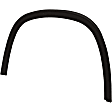 Front, Driver and Passenger Side Fender Flares, Textured Black