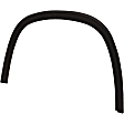 Front, Driver and Passenger Side Fender Flares, Textured Black CAPA Certified