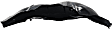 Front, Driver and Passenger Side, Fender Liner