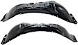 Front, Driver and Passenger Side, Fender Liner