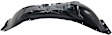 Front, Driver and Passenger Side, Fender Liner