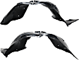 Front, Driver and Passenger Side, Fender Liner