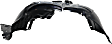 Front, Driver and Passenger Side, Fender Liner