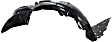 Front, Driver and Passenger Side, Fender Liner