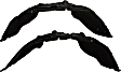 Front, Driver and Passenger Side, Fender Liner