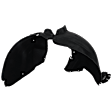 Front, Driver and Passenger Side, Fender Liner, Polypropylene Material, CAPA CERTIFIED